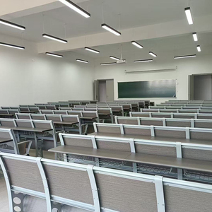 เก้าอี้และโต๊ะพับไม้อัดสมัยใหม่สำหรับใช้ในห้องบรรยายโรงเรียนและหอประชุม- รุ่น YC-880 ของ YU CHEN Furniture - Product Image 6