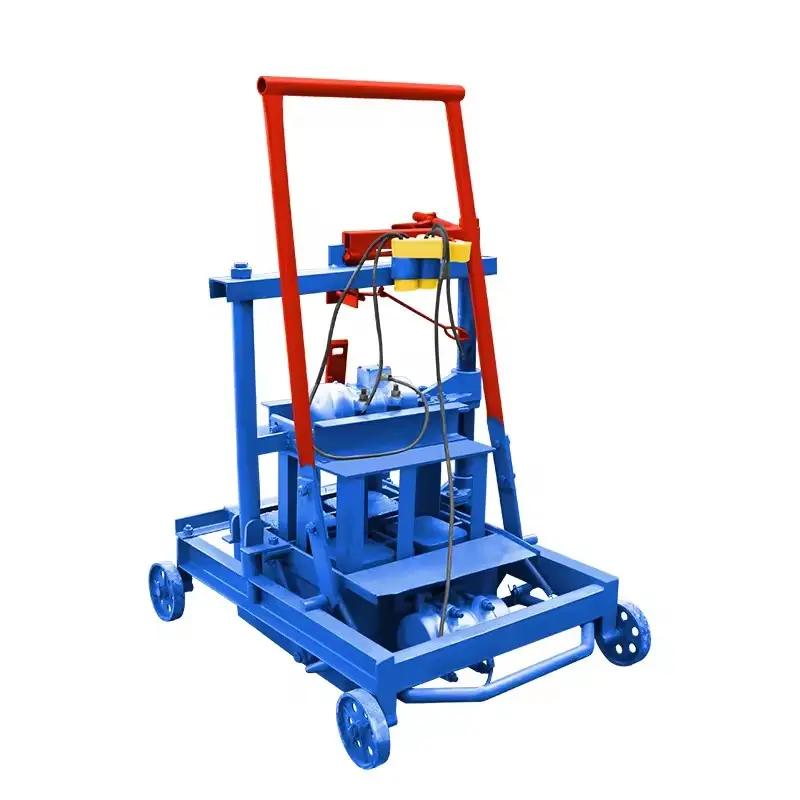 Automatic Hydraulic Press Hollow Cement Block Paver brick Maker Making Machine Price Hydraulic Concrete brick Making Machinery