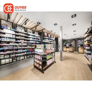 Soluzione Chiavi in Mano per Arredamento Farmacia, Progetto di Design con Espositori Aperti in Acciaio Inox per Farmacie Ospedaliere - Product Image 1