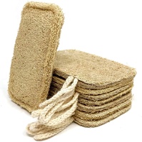 Tissu éponge Loofah naturelle biologique, filtre à la cellulite pour la cuisine, g