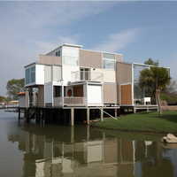 Maison conteneur préfabriquée modulaire IG Hébergement à domicile/bureau