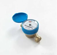 Medidor de Agua Mecánico de Latón Ruiyang, de Venta Caliente, de Chorro Único, para Uso Residencial, Frío/Caliente