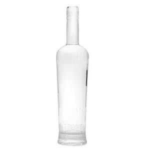 Botellas de vidrio de grado superior con corcho Botella de vidrio de 100ml Botella de vidrio vacía para paquete
