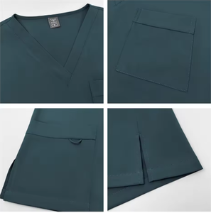 Uniformes OEM de salle d'opération d'hôpital personnalisés en usine, vêtements de <span class=keywords><strong>travail</strong></span> d'hiver et d'été pour infirmières et dentistes en médecine interne. - Product Image 5