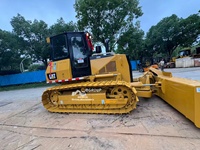Bouteur sur chenilles hydrostatique d'occasion Cat D5K, faible nombre d'heures, pour nivellement précis, vente de machines