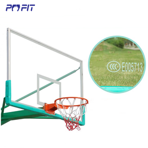 Atacado profissional 72 polegadas fibra vidro basquete board FIBA padrão 12mm vidro temperado basquete encosto para venda - Product Image 2