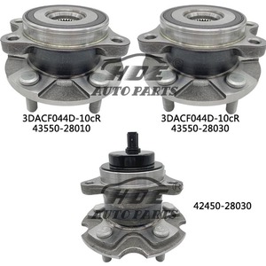 43550-28010 VKBA6874 713618970 HDE Auto Parts Rodamiento de Cubo de Rueda Delantera para Toyota Corolla - Product Image 5
