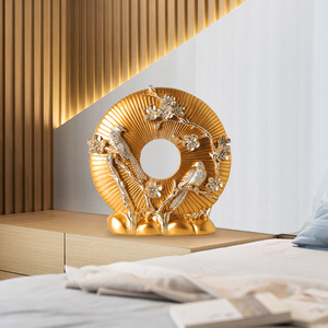 Adornos de Resina Artesanales con Motivos Florales <span class=keywords><strong>y</strong></span> de Aves, Amuletos de la <span class=keywords><strong>Paz</strong></span>, Decoración para el Hogar, Sala de Estar, Estantería, Oficina, Hechos a Mano - Product Image 3