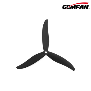 Hélices GEMFAN 8040 8x4x3 de 3 Aspas para FPV, Negras, CW CCW, para Drones de Carreras y Freestyle UAV - Product Image 3