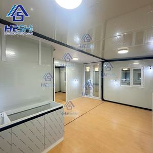 Nouvelle conception de maison préfabriquée préfabriquée en conteneur extensible de 40 pieds, 20 pieds, 30 pieds, villa préfabriquée, maison, salle de bain, casas prefabricadas - Product Image 5