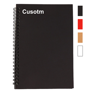 Taccuino a spirale all'ingrosso Logo personalizzato diario stampa taccuino di marca quaderno con copertina in PU quaderno con Logo A5 quaderno in pelle quaderno a spirale - Product Image 1