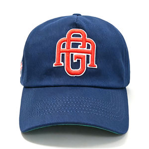 Outdoor Oem 5 Panel Promotional Custom Baseball Caps with 3D High Quality Embroidery Logo Unstructured <b>Dad</b> <b>Hat</b> - Product Image 3