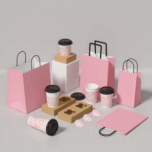 Bolsas de Papel Kraft Personalizadas para Empacar Café para Panaderías y Vasos para Llevar para Té con Leche y Otras Bebidas - Product Image 2