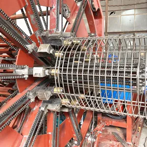 Máquina de soldadura de jaula de barra de acero de tubo de elevación de hormigón reforzado