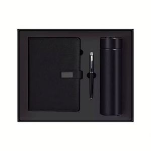 Wholesale New Promotional Luxury <b>Gift</b> Items Note Book Business Cup Personalized PU Leather Notebook <b>Gift</b> Set With Pen and Bottle - Product Image 5