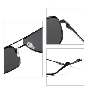 Gafas de sol polarizadas de doble haz para hombres con un sentido de gafas de sol de moda de lujo UNISEX - Product Image 4