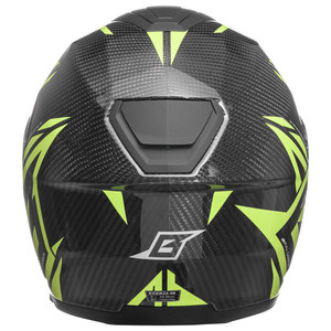 Befast Casco Heron carbono doble visera amarillo S - Product Image 2