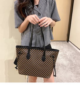 Túi xách nữ hàng hiệu thiết kế sang trọng, khó<span class=keywords><strong>a</strong></span> kéo, thời trang, in họ<span class=keywords><strong>a</strong></span> tiết, túi đeo vai nữ, túi tote dùng hàng ngày - Product Image 4