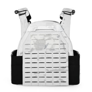 Giubbotto Tattico PTG 2025 con Sgancio Rapido, Doppia Sicurezza, in Nylon, Mimetico Neve, Porta Piastre Balistiche Molle - Product Image 3