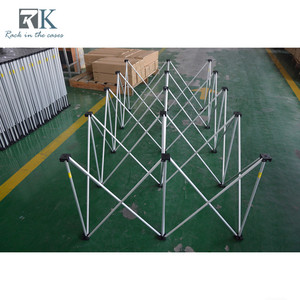 เวทีอุตสาหกรรมพื้นผิวปูพรม/กันลื่น พร้อมเวทียกพับได้แบบสไปเดอร์ - Product Image 6