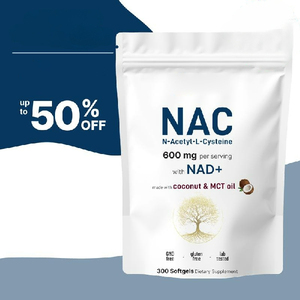 300 gélules molles NAC N-Acétyl-L-Cystéine, compléments alimentaires antioxydants, gélules molles très vendues, complément alimentaire en gélules - Product Image 2