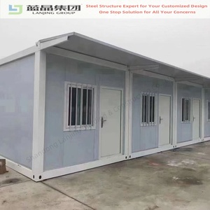 บ้านสำเร็จรูปเคลื่อนย้ายได้แบบปรับแต่งได้ ขนาด 20 40 ฟุต บ้านคอนเทนเนอร์แบบแพ็คแบน บ้านพักอาศัย วิลล่า ที่พักพนักงาน - Product Image 3