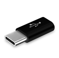 Mini Micro USB Ke Tipe-c Female USB C Kabel Adaptor Pengisi Daya untuk Ponsel