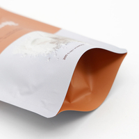 Sachets refermables personnalisés en BOPP/AL/PE laminé imprimé par gravure, transparents, résistants à l'humidité, avec fermeture éclair, réutilisables, pour aligneurs et farine