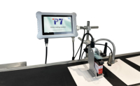 Impresora de fecha de caducidad de máquina en línea P7 Impresora de inyección de tinta de escritorio automática para impresión de código de lote de logotipo de caja