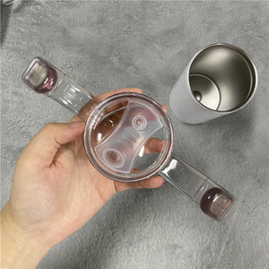 Tazza <span class=keywords><strong>da</strong></span> viaggio <span class=keywords><strong>per</strong></span> capezzolo neonato sippy tazza <span class=keywords><strong>da</strong></span> viaggio 360ml grassa dritta <span class=keywords><strong>da</strong></span> 12 once con doppio manico PP tazza <span class=keywords><strong>da</strong></span> viaggio termica <span class=keywords><strong>per</strong></span> la stampa a sublimazione - Product Image 3