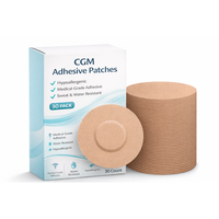 Couvre-sensoriels CGM prédécoupés, adhésifs, résistants à la transpiration, respectueux de la peau, pour moniteurs CGM