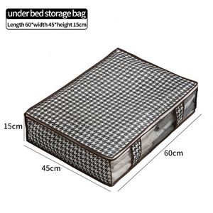 Sac de rangement pliable pour couettes et vêtements sous le lit, en tissu non tissé, pour couvertures épaisses – Offre spéciale - Product Image 2