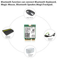 EDUP-tarjeta Wifi de doble banda M.2, 3000Mbps, AX201, NGW, 2,4G/5G, 802.11ax, wifi6