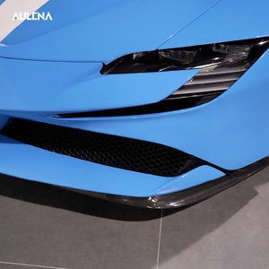 OEM phong cách khô Carbon ngine khoang phía sau Spoiler khuếch tán bên váy phía trước cánh đuôi Splitter mui xe Trims cho Ferrari sf90 - Product Image 5