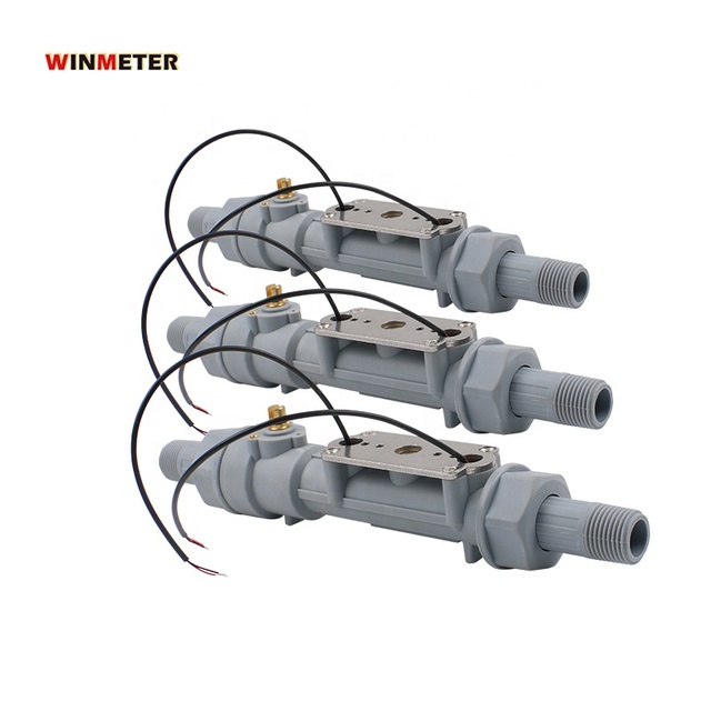 High Performance Residential Use DN15-40 Smart Ultrasonic Water Flow Meter Nylon Material Water Meter Pipe Body