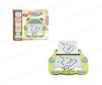 Nouveauté Montessori planche à dessin magnétique stylo sucer déplacer perles mignon conception STEM jouets éducatifs pour les enfants d'âge préscolaire