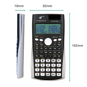 Calculatrice scientifique TY-991ES PLUS avec logo personnalisé, calculatrice électronique pour étudiants en <span class=keywords><strong>mathématiques</strong></span>, calculatrice scientifique à 16 bits - Product Image 1