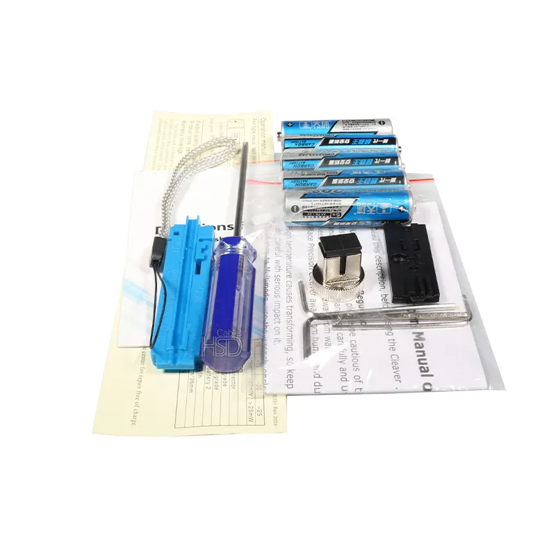 Fiber Optica Fusion Splicing Termination 10 In 1 Opm Optical Fiber Tool Kit Equipement Fibre Ftth Fiber Optic Tool Kit