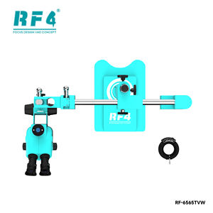 RF4 ホットセール RF-6565TVW フレキシブルブームアーム顕微鏡：6.5-65倍連続ズーム、電子機器修理＆ラボテスト用 - Product Image 5