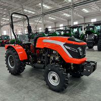 Mini Tractor Agrícola de 50hp 4x4 con Implementos Agrícolas para Invernadero, Viñedo y Huerto