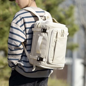 Sac à dos unisexe en nylon souple 20-37L, imperméable, respirant, avec ceinture à coussin d'air, pour usage quotidien, décontracté et sportif - Product Image 5