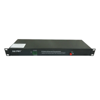 16CH port pcm multiplexeur téléphone fibre optique au convertisseur de médias rj11