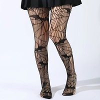 Collants sexy en dentelle de nylon de style boîte de nuit Bt806, résille araignée, collants matures