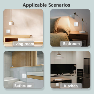 Interrupteur intelligent Wi-Fi Tuya, interrupteur tactile à 1 touche, sans fil neutre, interrupteurs muraux pour la commande vocale Alexa et Google - Product Image 4