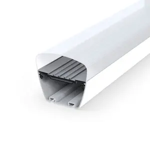 Ip65 impermeable de extrusión de aluminio iluminación Led 8Ft 2400Mm Tri-prueba tubo lineal Batten lámpara vivienda