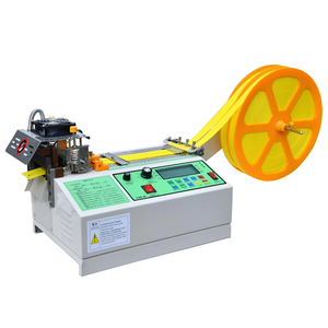 <span class=keywords><strong>Machine</strong></span> de découpe automatique à chaud et à froid de sangle de ruban élastique - Product Image 1