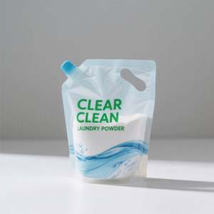 Bolsa con Boquilla para Detergente de Lavandería y Champú Personalizada, 1L 2L 5L, con Impresión en Huecograbado, Reciclable, para Jabón Líquido 500ml 1500ml - Product Image 1