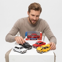 Enfants Puzzle 1 18 Échelle Simulation Alliage Moulé Sous Pression Modèle De Voiture Jouets En Métal Véhicule De Voiture Avec Sons Lumière 6 Ouvert pour Les Enfants