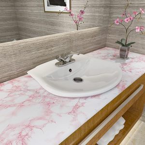 ORON DECO impermeabile lucido cucina adesivo da parete Peel and Stick PVC autoadesivo vinile marmo adesivo carta da parati <span class=keywords><strong>per</strong></span> <span class=keywords><strong>mobili</strong></span> - Product Image 6