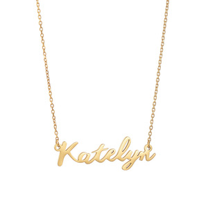 Personalized Stainless Steel Custom Name <strong>Necklaces</strong> for Women Jewelry Gift - Product Image 1